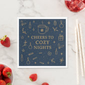 Cheers to Cozy Nights Paper Napkin スタンダードランチョンナプキン (インサイチュ)