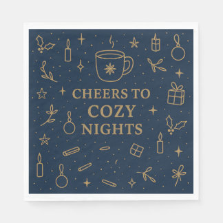 Cheers to Cozy Nights Paper Napkin スタンダードランチョンナプキン