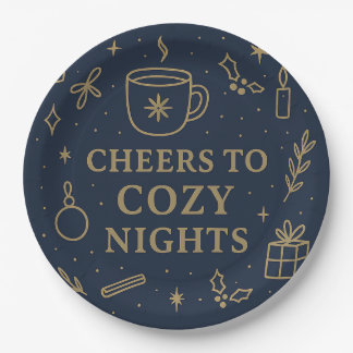 Cheers to Cozy Nights Paper Plate ペーパープレート