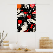 Cheers to Life Art Print Toast Scene with ポスター (キッチン)