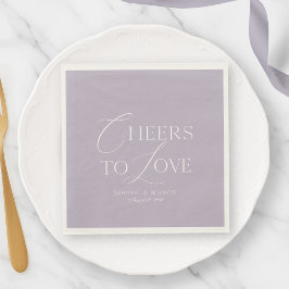 Cheers to Love Elegant Wedding スタンダードランチョンナプキン