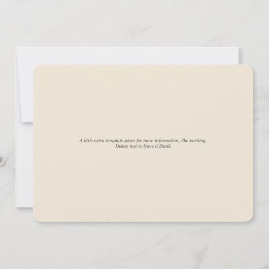 Cheers To Love Rust Bridal Shower  招待状 (裏面)