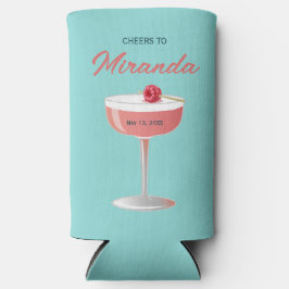 Cheers to [Name] Raspberry Cocktail  スリム缶クーラー