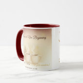Cheers to New Beginnings | Custom Holiday Mug 2026 マグカップ (正面左)