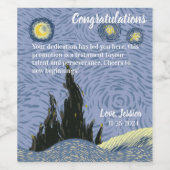 Cheers to New Heights: Custom Wine Labels for Cele ワインラベル (シングルラベル)