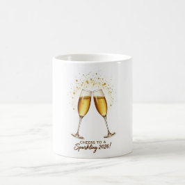 Cheers to Sparkling 2026 Mug コーヒーマグカップ
