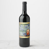 Cheers to Success: Custom Wine Labels to Celebrate ワインラベル (正面)