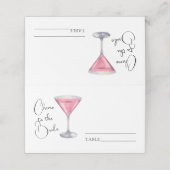 cheers to the bride bridal shower - wedding place プレイスカード (外部開封)