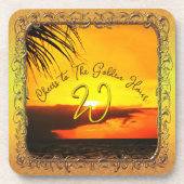 Cheers to The Golden Hour Sunset 2441 コースター (正面)