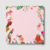 Cheers to the Grad Cute Doodle Graduation Party  ゲストブック (裏面)