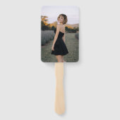 Cheers to the Grad Personalized Photo Graduation ハンドファン (裏面)