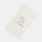 Cheers to the Holidays Guest Towel (コーナー)