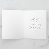 cheers to the new year カード (内部)