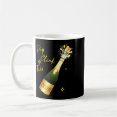 Cheers To The New Year 2026 Champagne Drinking Par コーヒーマグカップ (左)