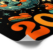 Cheers To The New Year 2026 Retro Disco Gift  ポスター (角)