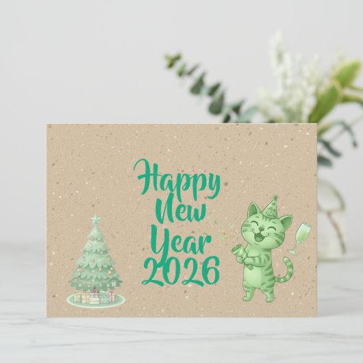 Cheers to the New Year Card カード (スタンド正面)