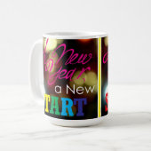 Cheers to the New Year – Celebration Mug コーヒーマグカップ (正面左)
