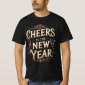 Cheers to the New Year Graphic Tシャツ (正面)
