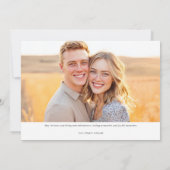 Cheers to the New Year Photo シーズンカード (裏面)