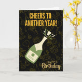 Cheers to You! - Birthday Card カード (黄色い花)