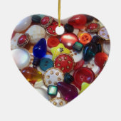 Cheeryクリスマスボタンオーナメント セラミックオーナメント (裏面)