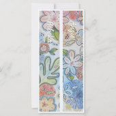 Cheeryパーソナライズされたフローラ2ブックマーク (正面)