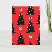 Cheery Christmas tree card カード (正面)
