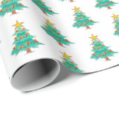 Cheery Christmas Tree wrapping paper ラッピングペーパー (ロールコーナー)