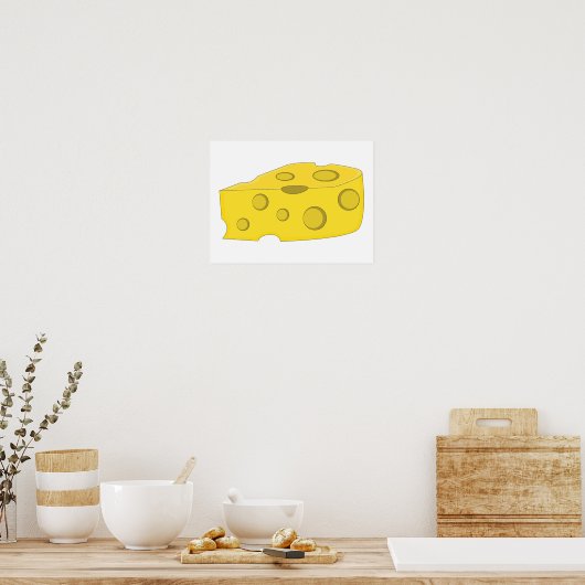 Cheese ポスター (キッチン)