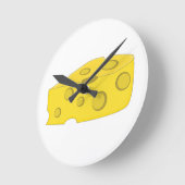 Cheese ラウンド壁時計 (傾斜)