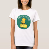 Cheese And Quackers Funny Duck Pun Tシャツ (正面)