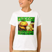 Cheese burger!!! ONEIGHTH Tokyo Original Tシャツ (正面)