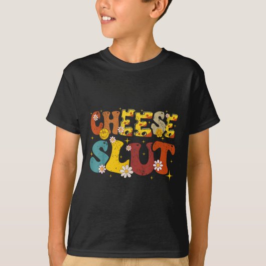 Cheese Groovy Sarcastic Funny Saying Christmas  Tシャツ (正面)