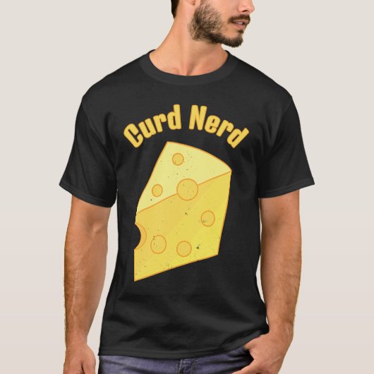 Cheese Lovers  Quark Nerd Tシャツ (正面)