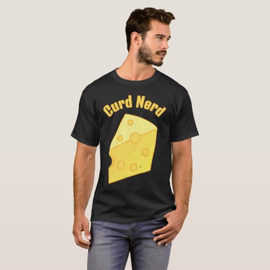 Cheese Lovers Quark Nerd Tシャツ (正面フル)