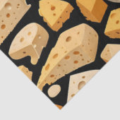 Cheese Pieces Natural Holes Pattern Decoupage 薄葉紙 (詳細)