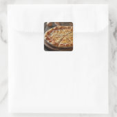 Cheese Pizza スクエアシール (バッグ)