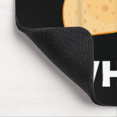 Cheese Wheel Video Game Meme Design  マウスパッド (コーナー)