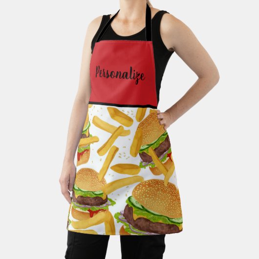 Cheeseburger & Fries Apron エプロン (インサイチュ)