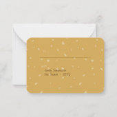 Cheeseburger Mini Kid's Valentine's Day Card Green ノートカード (裏面)