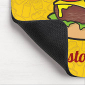 Cheeseburger Mouse Pad マウスパッド (コーナー)