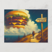 Cheeseburgers 25 Miles Away Hiking Trail ポストカード (正面)