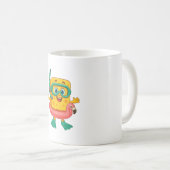 CheeseSunny™ – MiniSnackWorld サマーシリーズ コーヒーマグカップ (正面右)