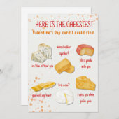 Cheesiest Funny Valentine's Day Card シーズンカード (正面/裏面)