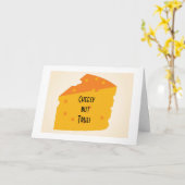 CHEESY BUT TRUE=HAPPY I共有誕生日とU カード (黄色い花)