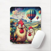 "Cheesy Chicken Balloon Adventure" Mouse Pad マウスパッド (マウス)