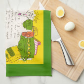 Cheesy Chicken Casserole Recipe キッチンタオル (四つ折り)