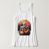 "Cheesy Chicken Mountain Mystery" タンクトップ (デザイン正面)