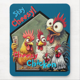 Cheesy Chickens Meetup Mouse Pad  マウスパッド