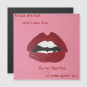 Cheesy Lines for Valentine's magnet (正面/裏面)